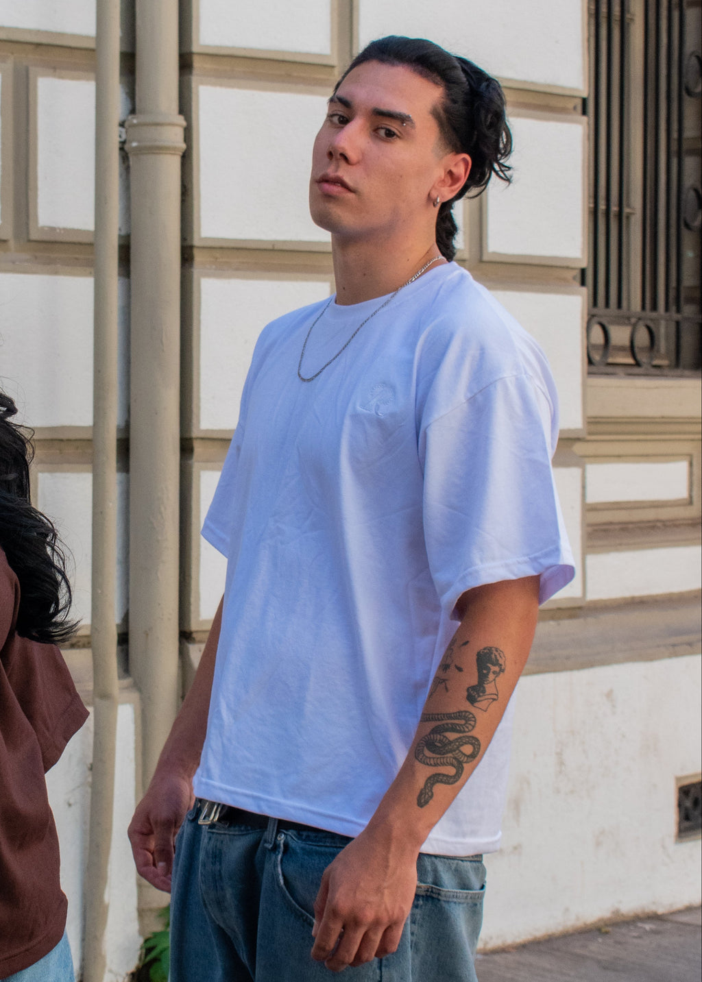 Polera Boxy BASICS White
