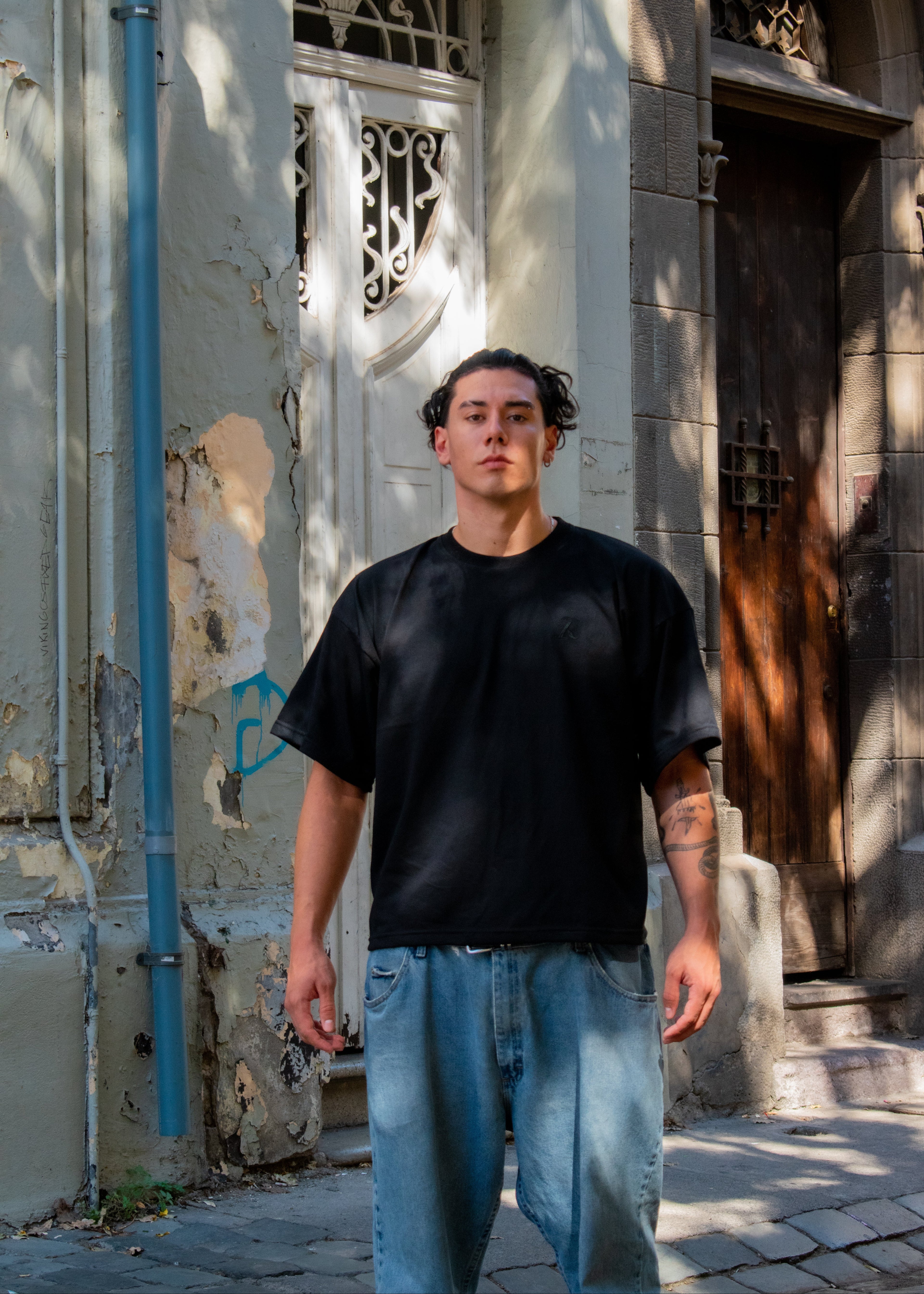 Polera Boxy BASICS Black